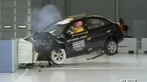 Краш тест Hyundai Accent 2007 (IIHS)