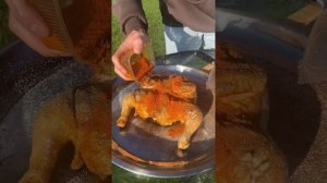 Если у тебя есть казан,грех это блюдо не приготовить! Казан кебаб с целой курицей