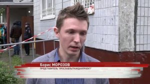 Жители пострадавшего дома на Батова возвращаются в свои квартиры