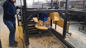 Угловая пилорама ПДУ1 производства ПО "Диаком"