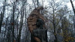 Могила Виктора Цоя Богословское кладбище. ноябрь 2023 года