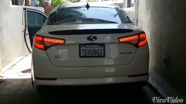 2013 Kia K5 (optima) turn signal / reverse lights смотреть онлайн