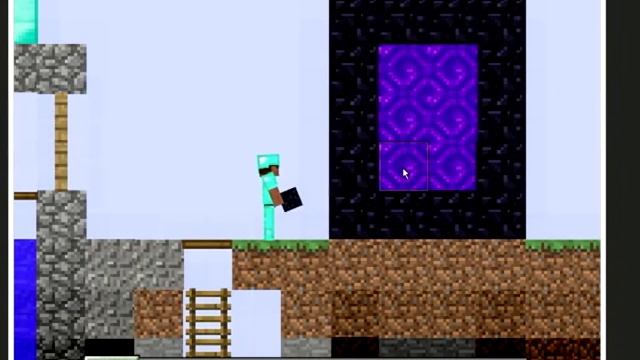 Как построить портал в Ад в Бумажном Майнкрафте смотреть онлайн