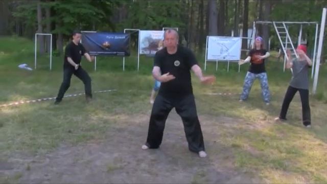 Мастер класс. Тайцзицюань стиля Чэнь. Монада тайцзи.