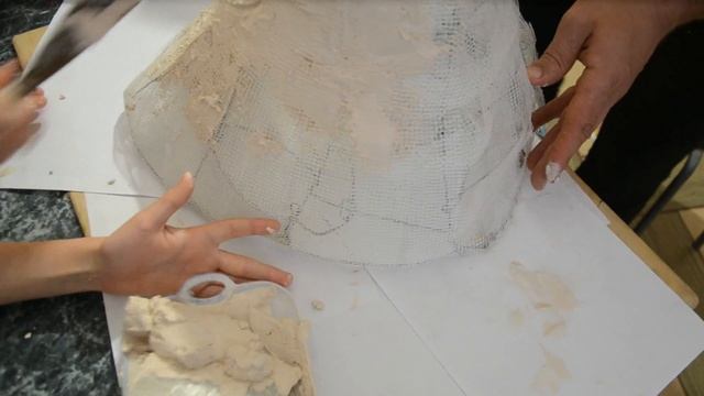 Делаем модель вулкана из подручных средств Часть 1 строительство смотреть онлайн