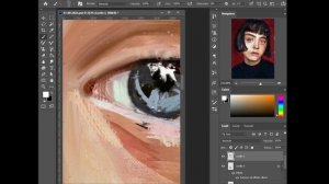 Using my OIL Brushes | Digital Painting | Time-lapse