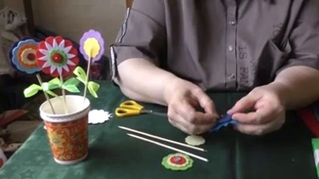 МАСТЕР-КЛАСС - Весенние цветы