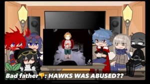 Pro hero’s react to hawks!!||dabihawks?||