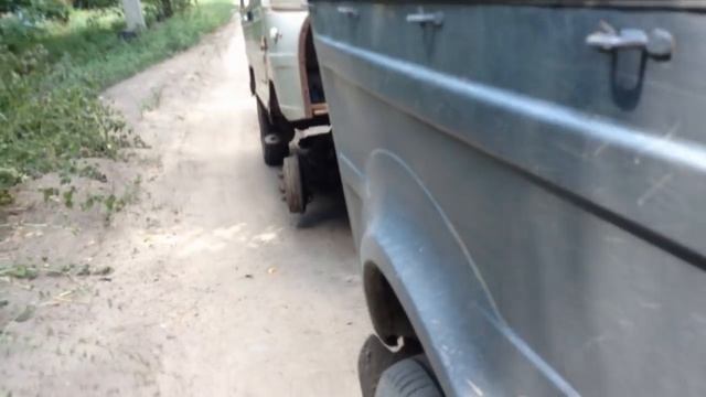 Жосткая сцепка для ЛУАЗа или как забрать ЛУАЗ не находу смотреть онлайн