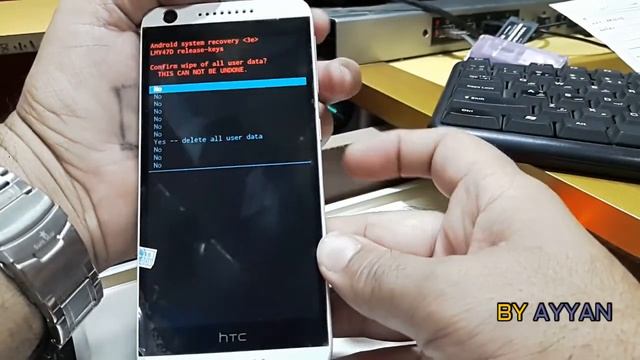 Hard Reset HTC Desire 626 - Remove Pattern and Password Lock смотреть онлайн