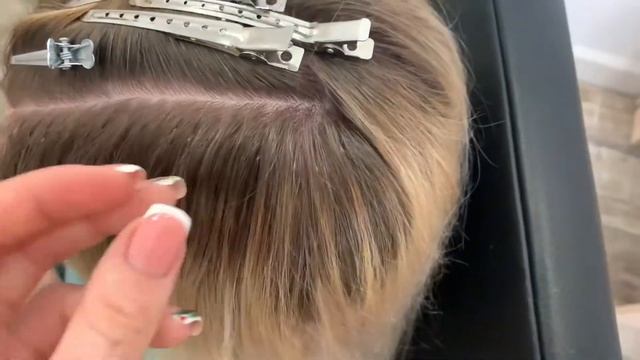 Микрокапсульное наращивание волос? смотреть онлайн