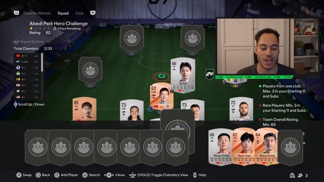 EAFC 24 ABEDI PELE HERO CHALLENGE SBC SOLUTION COMPLETED (EAFC HERO CHALLENGE SBC CHEAPEST) смотреть онлайн