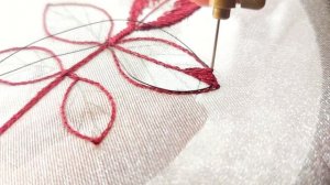 Люневильская вышивка гладью с переходами цвета. Luneville Stump work Embroidery.