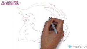 How to Draw a Horse tattoo / Как нарисовать татуировку лошадь