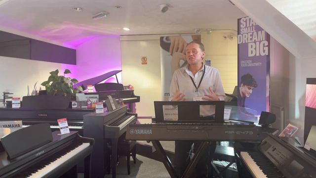 Yamaha PSR E473 keyboard demo смотреть онлайн