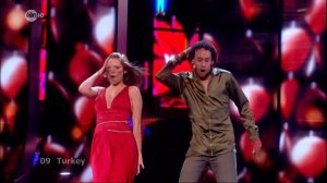 Hadise HD Dum Tek Tek semifinal Eurovision 2009