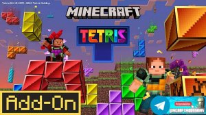 Minecraft Bedrock  add-on "Tetris"