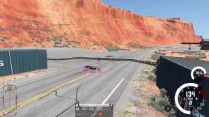 Truck VS Chain Crash BeamNG.Drive