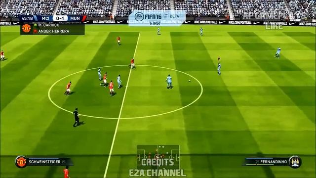 FIFA 16 - GAMEPLAY PS3/XBOX 360 - Old Gen/Antiga Geração (Manchester United vs Machester City) смотреть онлайн