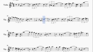 Violin Sheet Music: How to play La Mer by Charles Trenet