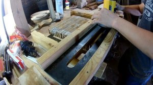 Торцевая разделочная доска,ЯСЕНЬ,КАРАГАЧ   своими руками