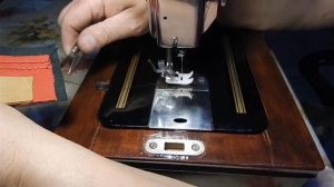 Lada 121 sewing leather