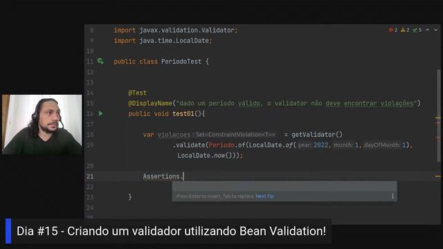 99 Dias De Java Dia 15 - Criando um validador com Bean Validation! смотреть онлайн