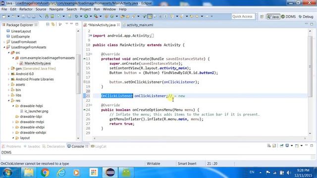 Android Tutorial in Punjabi Load Image from asset folder смотреть онлайн
