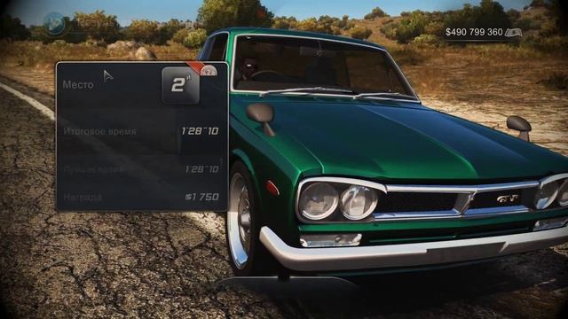 TDU2-RS - Nissan Skyline 2000 GT R Coupe - Race 2 смотреть онлайн