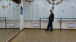 Народный станок. Упражнение Флик- фляк с поворотом.