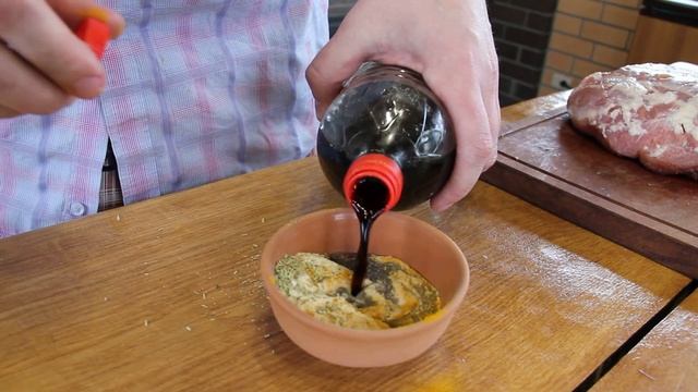 Окорок кабана запечённый в печи