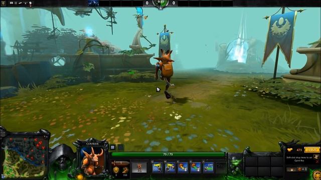 Dota 2 Speed Demon Courier смотреть онлайн