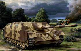 Бой Немецкой ПТ САУ Jagdpanzer IV 6 ур. на фулл-ББ локация Руинберг 2023г.