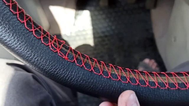 Перетяжки руля на Chery QQ. Оплëтка для руля. Как обшить руль?