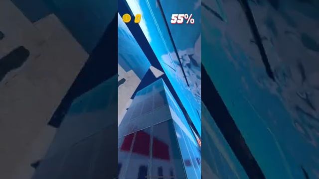 Rooftop Run - Gameplay Walkthrough - 6 LVL (iOS) #Shorts