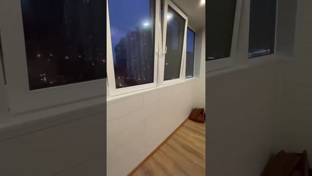 Спальня на балконе в студии #Кудрово #Ремспецстрой