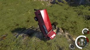 BeamNG Drive СПУСК С ГОРЫ 1080p