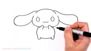 How to Draw Cinnamoroll Easy | Sanrio