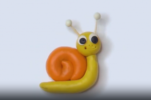 Лепим с ребенком Улитку и развиваем мелкую моторику