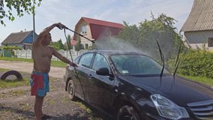 МОЙКА МАШИНЫ мойкой высокого давления Huter W105-GS