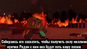 "Battle of the glitches 6" на русском (Minecraft animation)