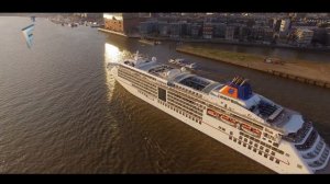 Hamburg Aerial View -  Hamburger Dom, Hafencity and Elbphilharmonie... DJI Phantom 3 Professional