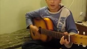 Урок игры на гитаре боем. Виктория Юдина