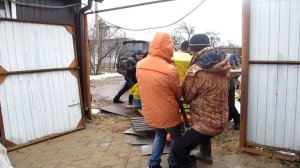 Как перевезти токарный станок 1к62 / How to transport a lathe 1к62