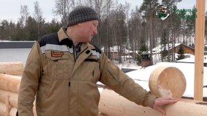 Что выбрать? Ручная рубка или оцилиндрованное бревно?