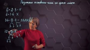 Разложение составных чисел на простые множители. 5 класс.