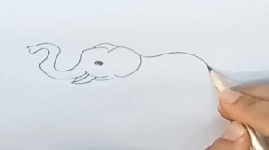 How to Draw Elephant ? Step by Step @APDRAWING!! Как Нарисовать Слона