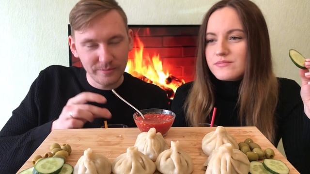 МУКБАНГ ХИНКАЛИ | MUKBANG KHINKALI