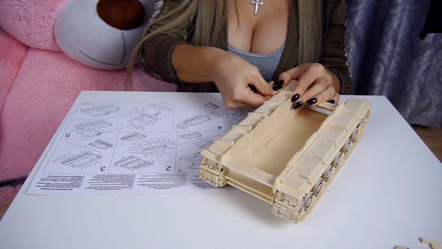 Сборка модели танка КВ-2 + Розыгрыш 10 танков!