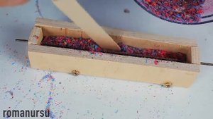 как сделать из пластиковых крышек ручку